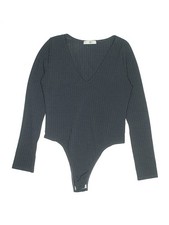 Missguided Women Gray Bodysuit 10