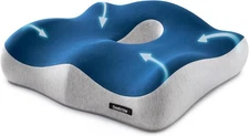Ultimate Comfort Memory Foam Donut Cushion - Tailbone Pain Relief, Hemorrhoid...