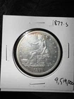 1877-S Trade Dollar Silver Coin “details”