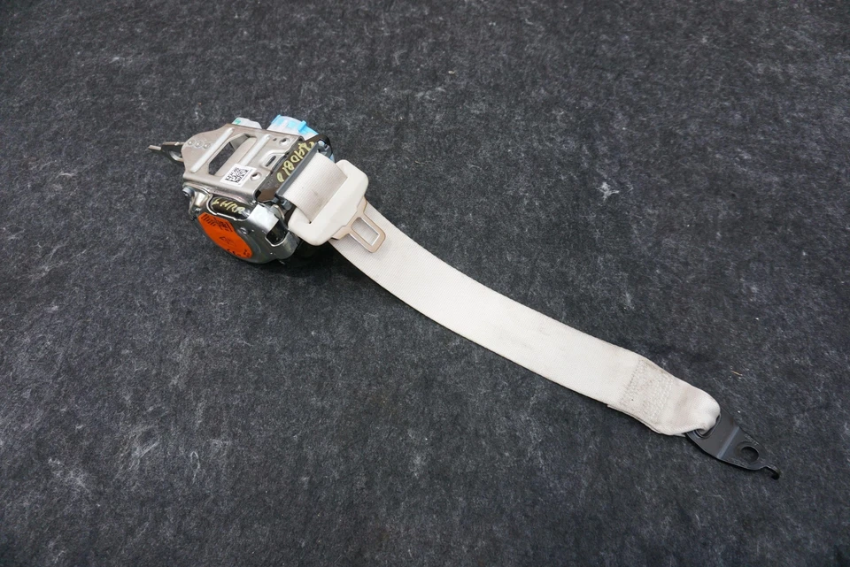 Juego retractor cinturón seguridad trasero izquierdo derecho blanco S3749175107 BMW M850I G16 2020-24 Foto 3 de 4