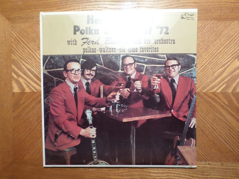 CUCA *SEALED* LP RECORD KS 2131/FRED BUCHEL.HERE'S TO YOU POLKA SOUNDS OF 72