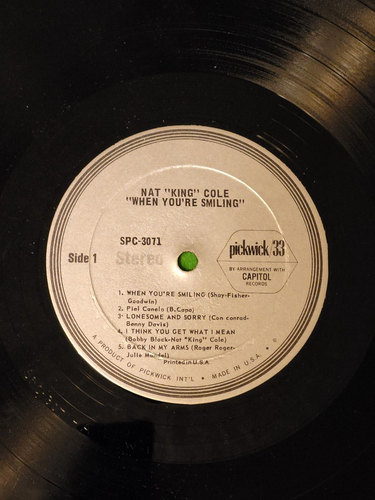NAT King Cole When You’re Smiling, read b4 buy - Bild 8 von 14