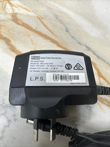 AC Adaptor - ARRIS CM8200B HFC NBN MODEM AC Adaptor WA-24Q12FN - Picture 2 of 3