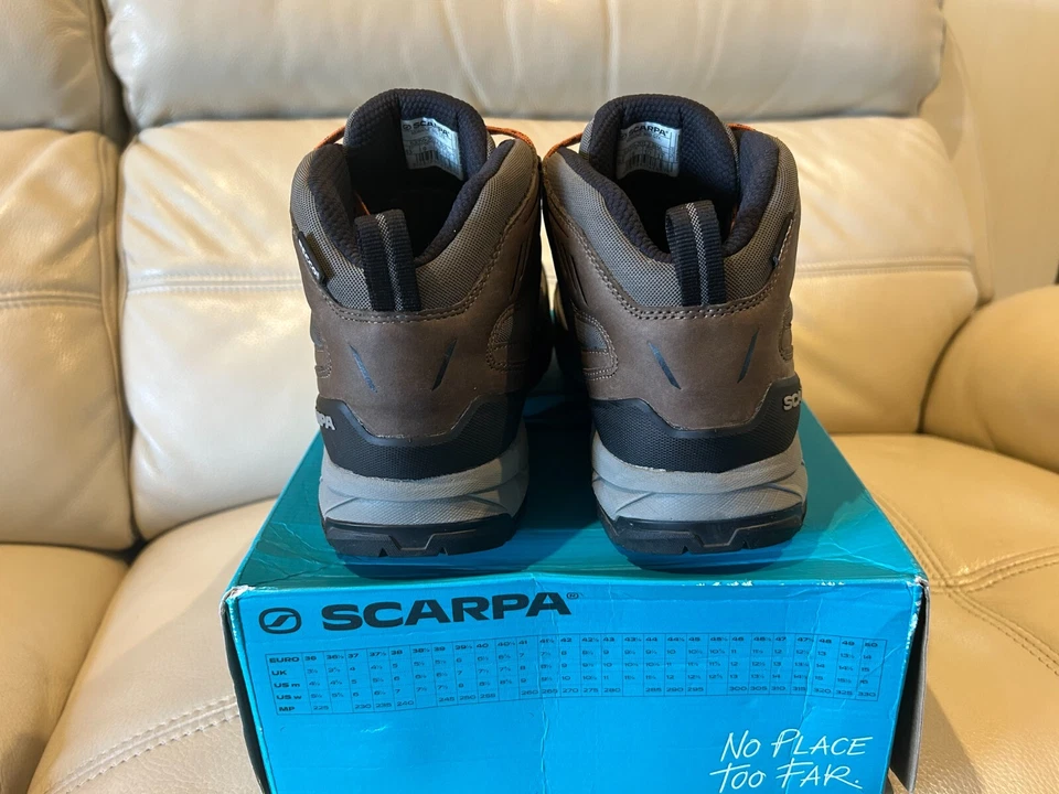 SCARPA HIKING AND ADVENTURE BOOTS - MORAINE MID GORE-TEX WORN ONCE - image 3 of 4