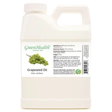 16 fl oz Grapeseed Carrier Oil (100% Pure & Natural) Plastic Jug