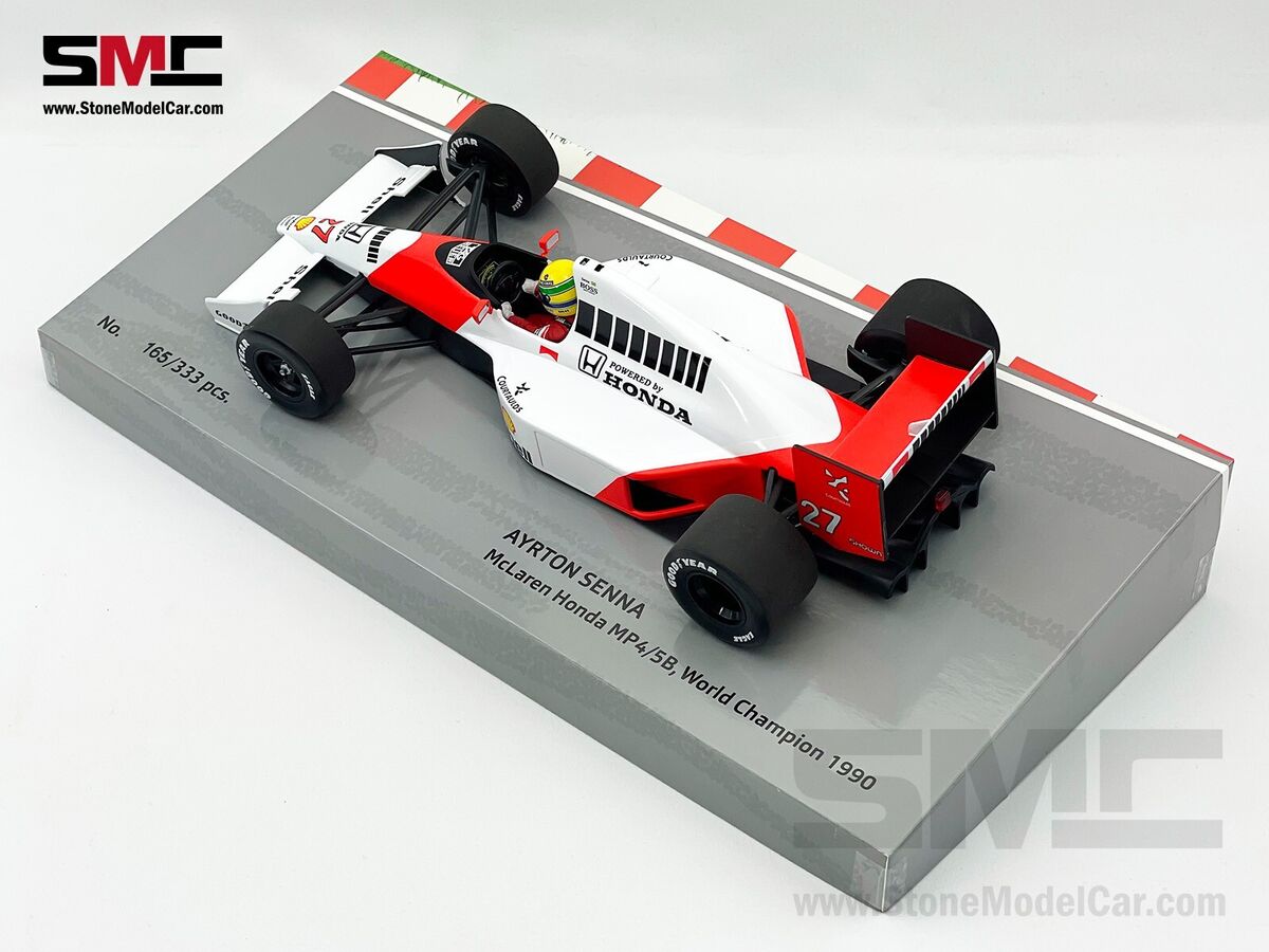 Mclaren MP4/5B #27 Ayrton Senna 1990 F1 World Champion 1:18 Mclaren MP4/5B #27 Ayrton Senna 1990 F1 World Champion 1:18