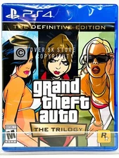 Grand Theft Auto The Trilogy - The Definitive Edition - PS4 - New | Factory Seal