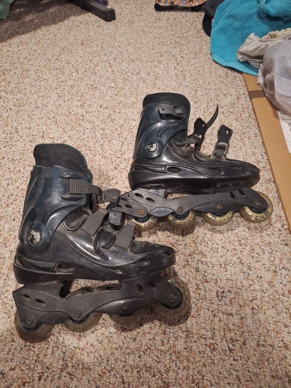 Extreme Limits Inline Skates Rocket III Mens Size 6.5 Black & Green