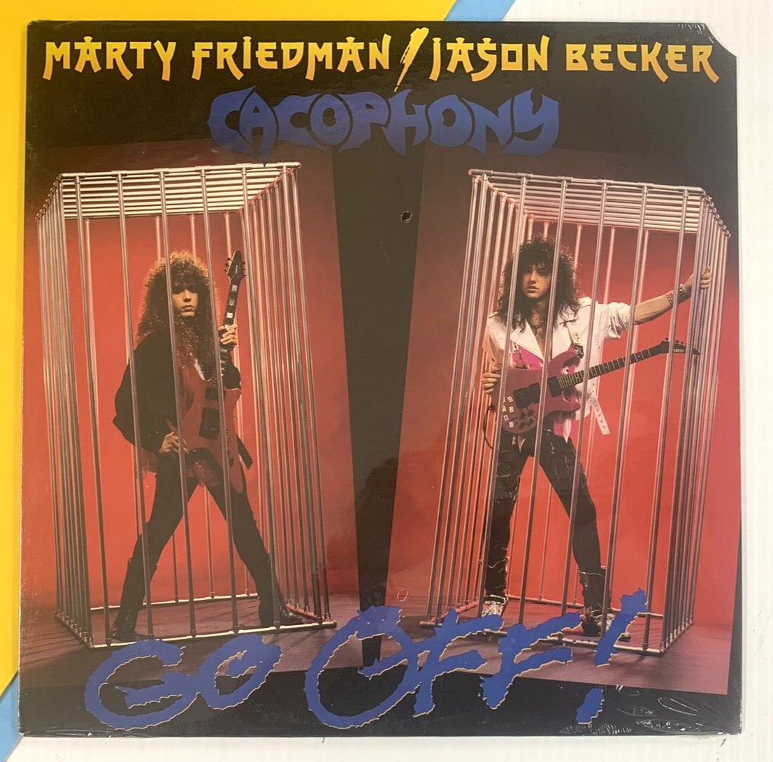 英LP Marty Friedman, Jason Becker, Cacophony Go Off! RR94991 ROADRUNNER /00260 Marty Friedman / Jason Becker, Cacophony – Speed Metal