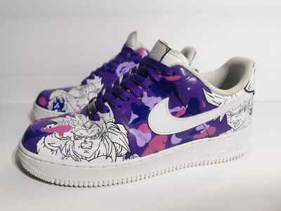 AIR FORCE 1 '07 BAPE DRAGON BALL DB OFF WHITE AF1 9.5 US CUSTOM