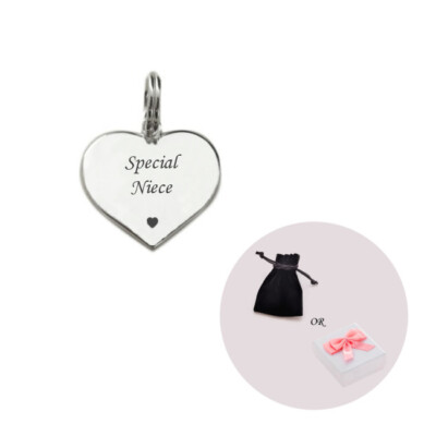 Heart Personalised Nomination Charms Daisy Charm Personalised