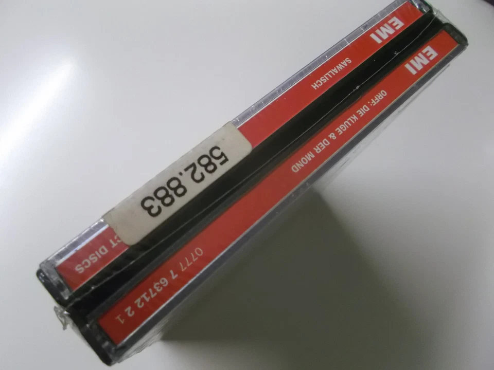 70015 - ORFF - DIE KLUGE & DER MOND (SAWALLISCH): 1998 EMI CLASSICS 2CD SET, NEU - Bild 2 von 3