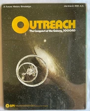 Outreach: The Conquest of the Galaxy, 3000AD SPI 1976 PUNCHED G