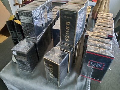 New Random Unique Men's Fragrance Cologne ... 48pc liquidation .