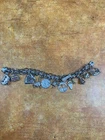 VINTAGE MARKED STG E.J. BRACELET WITH 13 CHARMS STERLING silver moose canada