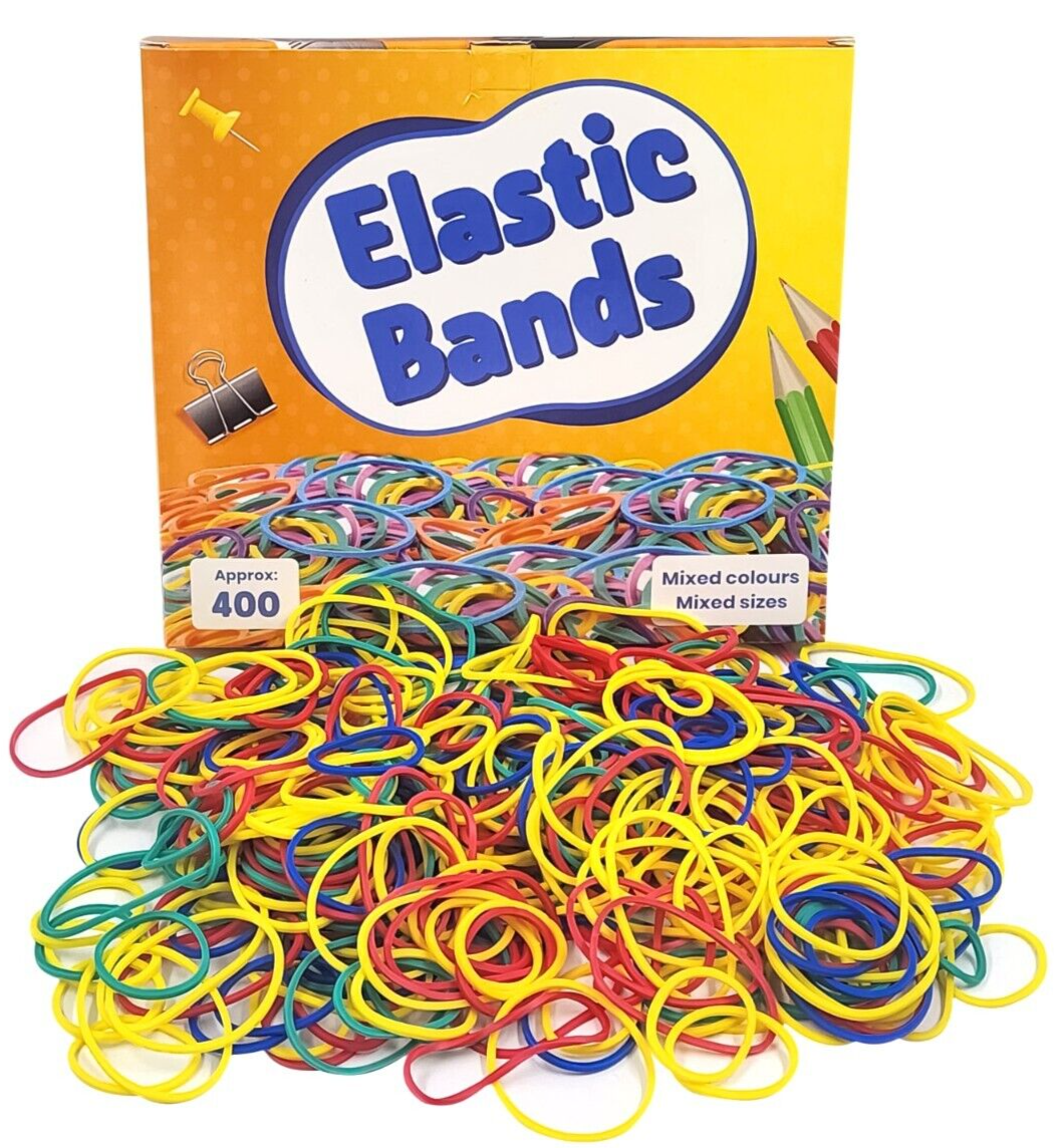 Rubberbands, Medium Elastics Large Long Rubber For Office Supply, File Small Thick Rubber Bands - Foto 5