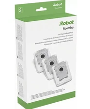 Genuine iRobot Vacuum Dirt Disposal Cleaner Bags for Roomba - Pack of 3