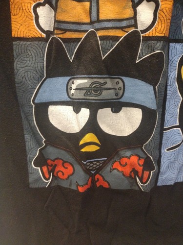 Naruto Shippuden x Hello Kitty and Friends T-Shirt Xs youth Black - Picture 4 of 7