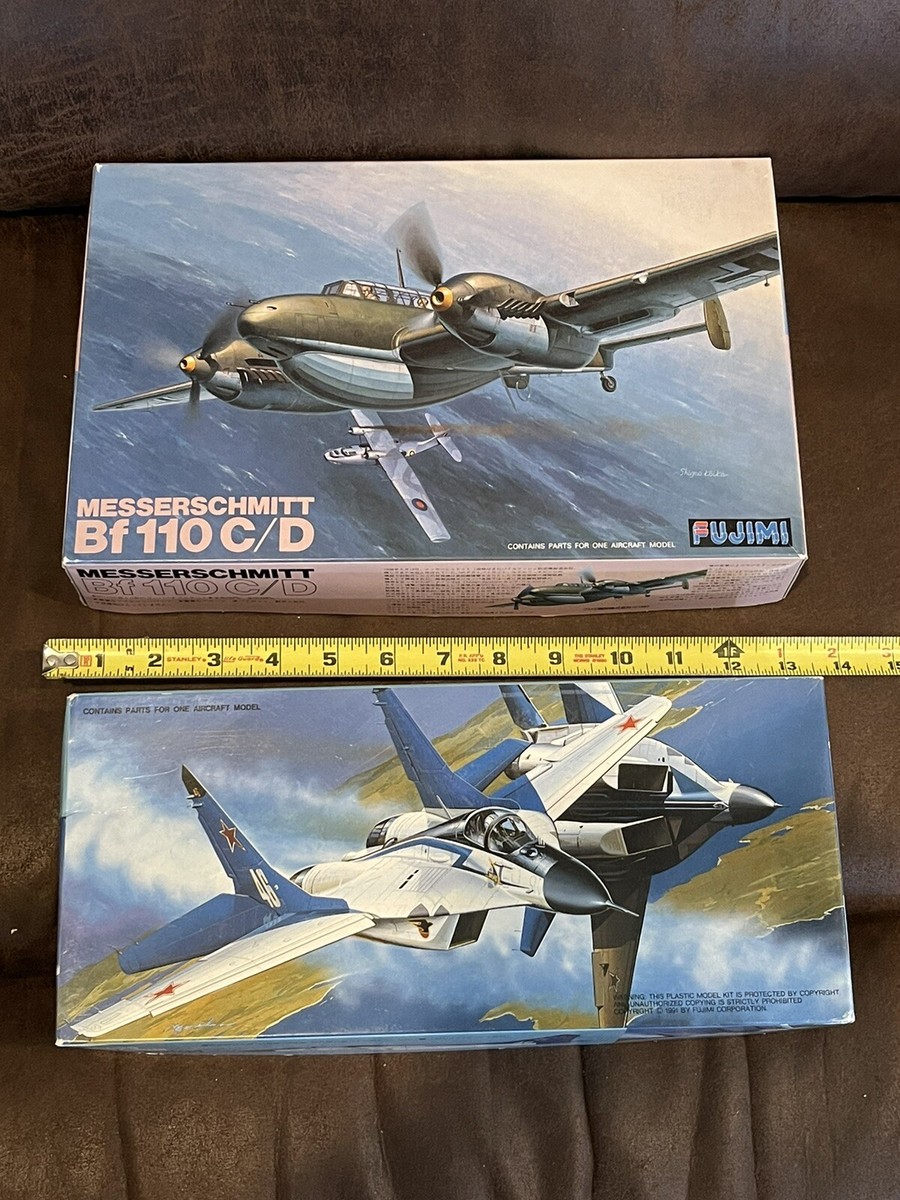 FUJIMI LOT(2) 1/48 Messerschmitt Bf110C/D (Q2-1000), 1/72 FUJIMI LOT(2) 1/48 Messerschmitt Bf110C/D (Q2-1000), 1/72