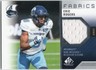 2021 CFL SP GAME USED Fabrics Eric Rogers card - ER