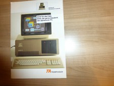 TA Tiumph-Adler alphatronic Modell-P4 Computer 1983 Brosch&uuml;re Rarit&auml;t Sammler