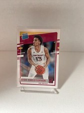 2021-22 Chronicles Draft Picks Donruss Rated Rookie Josh Christopher GREEN NBA
