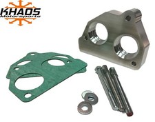 Khaos Motorsports Helix Bore Throttle Body Spacer 87-95 Chevy Gmc 4.3l 5.0l 5.7l