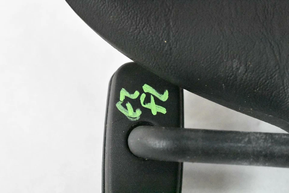 Parasol delantero izquierdo del lado del conductor Mercedes 600SEL S600 1992-99 cosido negro Foto 4 de 4