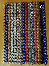 300 mixed lot (15 brands) BEER BOTTLE CAPS (USED) lot C