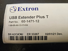 Extron USB Extender Plus T/R Transmitter ONLY No. 60-1471-12 Free Frt