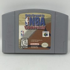 Kobe Bryant in NBA Courtside (Nintendo 64, 1998) N64 Basketball Video Games