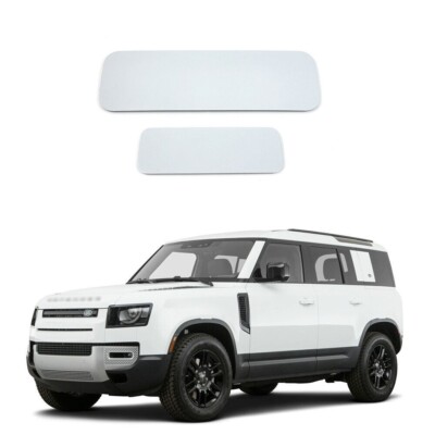 Fuji White Reifenabdeckungsplatte hinten passt LR Defender 90 110 2020-2023