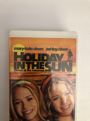 Mary-Kate Ashley Olsen Holiday in the Sun(VHS,2001,Clamshell
