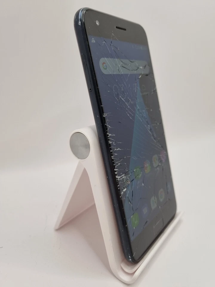 Asus Zenfone 4 Z01KDA Blue Unlocked 64GB 5.5" 12MP Android Smartphone Cracked - Image 3 of 4