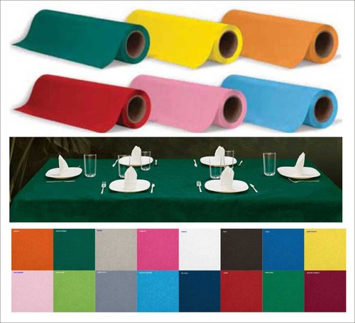 Bobina TNT pesante - 80 Cm x 20 M / Avorio Colore Bianco MATERIALE TNT