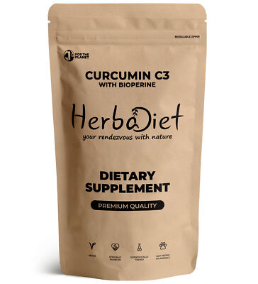 Turmeric Curcumin with Bioperine C3 Complex Clinically Evaluated Powder