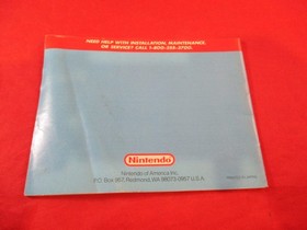 Kirby's Adventure Nintendo NES Instruction Manual Booklet ONLY #D