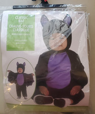 Classic Bat Suit Yourself Fancy Halloween Child Costume Infant Size 0-6 New Open