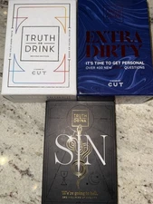 3 Truth Or Drink Adult Game Bundle Set - Original + Extra Dirty + Sin Versions
