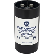 Appli Parts CON-100-110 Motor Start Capacitor 100-120 MFD uF, 110-125 VAC. Unive