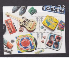 GB SG MS2692 MNH HOJA DE ESTAMPILLAS COMO NUEVAS 2007 LOS BEATLES