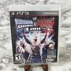 WWE SmackDown vs Raw 2011 Sony PS3 Complete W/Manual Tested