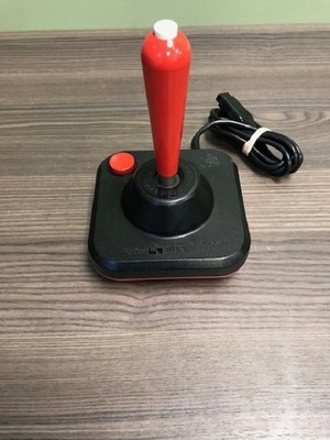 Wico Command Control Bat Handle Joystick Black Gamepad Very Good 9E