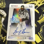 Bo Jackson Battle Arena Update Inspired Ink Deep Freeze George Gervin Auto