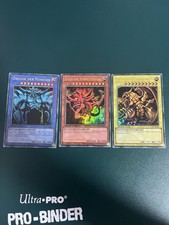 Yu-Gi-Oh! Götterkarten Set - Obelisk, Slifer...