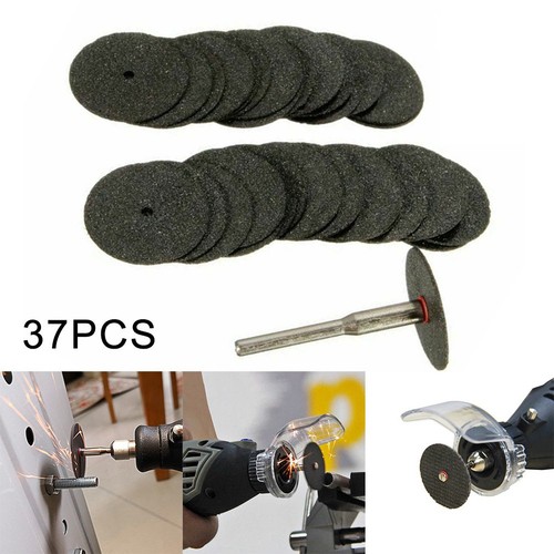 36pcs 24mm Cut-Off Wheel Cutting Disc Kit Set For Rotary Power Tool W/ Mandrel - Picture 18 of 20