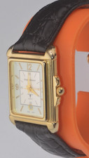Sergio Valente Mens Tank Date watch New battery New band NICE'' 30 day GUARANTEE