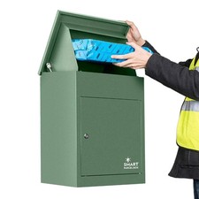Medium Parcel Delivery Drop Box Lockable Home Storage Letter Post Box