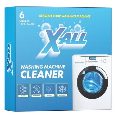 X-ALL Washing Machine Cleaner   Deep Cleaning Tablets, Cleans and refreshes t...