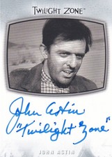 2020 The Twilight Zone Archives - John Astin Ai-28 Inscription 